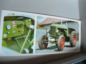 Traktor Datenblatt für Skoda 30 Diesel + Benzin aus 1947 Infoblatt - Bild 1 von 2