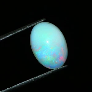 Ópalo de fuego cabujón ovalado etíope piedra preciosa natural suelta tamaño 14x10x6 mm 3,50 quilates - Imagen 1 de 3