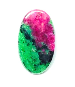 Ruby zoisite Stone Natural Ruby Zoisite Cabochon Loose Gemstone 70 Ct. ME-13027 - Picture 1 of 4