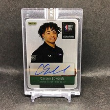 2019-20 Carsen Edwards Panini Instant Metal Auto Green /10 Rookie Card Celtics