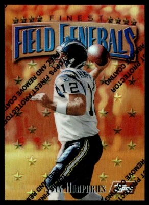 1997 TOPPS FINEST REFRACTOR Stan Humphries San Diego Chargers #6 - Image 1 of 2