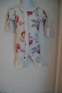 Baby One Piece by Modern moments Size 0-3 Months Floral Colored - Picture 1 of 12