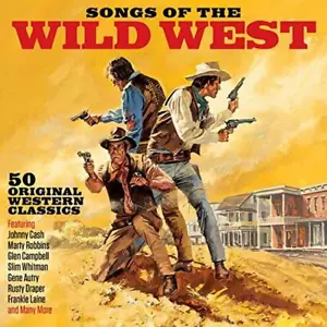 Songs Of The Wild West 2-CD NEW SEALED Frankie Laine/Marty Robbins/Cowboy Copas+ - Picture 1 of 2