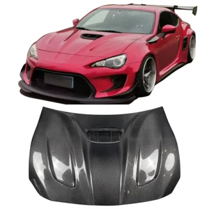 Capucha estilo robot de fibra de carbono para Toyota GT86 FT86 ZN6 ZD6 BRZ FR-S  - Imagen 1 de 13