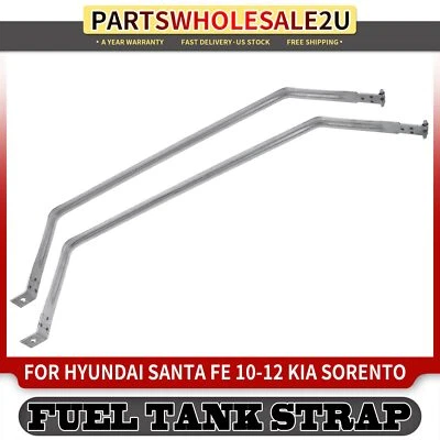 2x correas de tanque de combustible para Hyundai Santa Fe 2010-2012 Kia Sorento 2011-2013 gasolina Foto 1 de 4