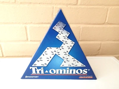 Tri-ominos Game 2012 Pressman Box opened but contents still sealed never played - Image 1 of 4