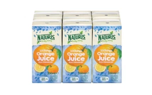 Pack of 12 x Naturis Orange Juice 200ml Carton with Paper Straw - Picture 1 of 1