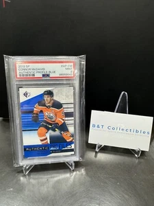 2019 SP Authentic Profile Connor McDavid Blue #AP-CM PSA 9 MINT 🔥🔥 - Picture 1 of 2