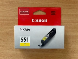 Canon Original CLI551 Yellow Ink Cartridge For Pixma MG7550 iP7250 MX920 - Picture 1 of 1