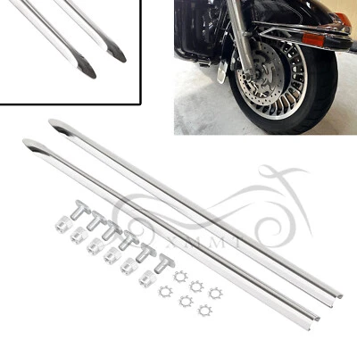 Borde de lanza guardabarros delantero para Harley Electra Street Glide FLHX Classic FLHTC FLHTK Foto 1 de 4