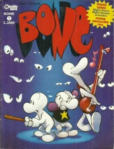 BONE Nr. 2 3 4 5 6 7 10 14 17 A AUSWAHL (Schwarzer Fleck, 1996) JEFF SMITH - Bild 1 von 10