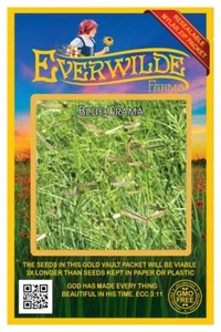1000 Blue Grama Native Grass Seeds - Everwilde Farms Mylar Seed Packet - Picture 1 of 3