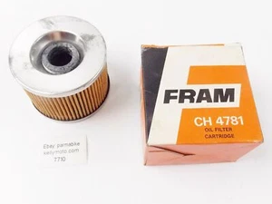 FRAM CH4781 HONDA CB-350/750 KAWASAKI KZ-400/550/650/1000 OIL FILTER CARTRIDGE - Picture 1 of 3