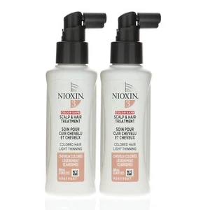 Nioxin Hair Care System 3 Scalp & Hair Treatment 3.38oz (Pack of 2) - Picture 1 of 1