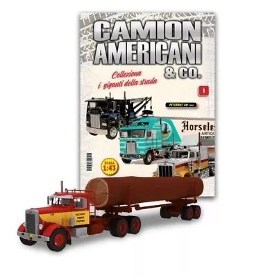 Camion Americani Prima Uscita PETERBILT 281 scala 1:43 De Agostini  - Immagine 1 di 2