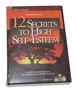 12 Secrets To High Self Esteem Audiobook Linda Larsen 6 Disc SkillPath - Foto 1 di 2