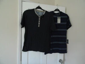 Racing Green x 1 Top & George x 1 Top Navy Mix Size S (36"-38")New. - Picture 1 of 5