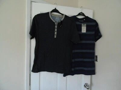 Racing Green x 1 Top & George x 1 Top Navy Mix Size S (36"-38")New. - Image 1 of 4