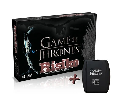 Game of Thrones Games Bundle - Risk (Collectors Edition) + Top Trumps Quiz - Image 1 of 4