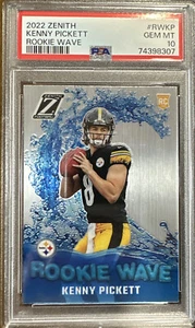 Kenny Pickett 2022 Zenith Rookie Wave #RWKP - PSA 10 Gem Mint Steelers Low Pop - Picture 1 of 2