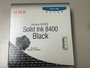Neu Original Xerox Schwarz 8400 Festtintenpatronen 108R00604 Karton - Bild 1 von 2