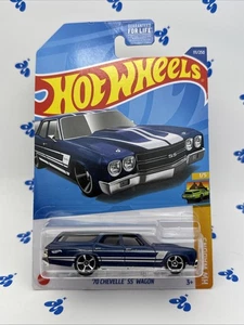 2021 Hot Wheels HW Wagons 1/5 '70 Chevelle SS Wagon 111/250 Diecast Car NEW - Picture 1 of 14