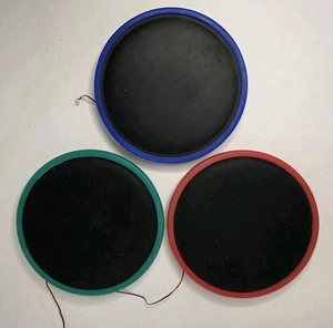 Guitar Hero World Tour Drum Set Replacement Pads Red Blue Green Wii PS3 Xbox 360 - Picture 1 of 5
