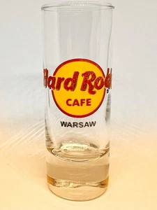 Hard Rock Cafe Warsaw Shot Glass - Red Circle Logo - Picture 1 of 1