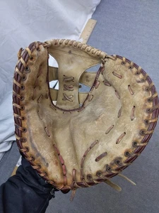 Vintage Ken-Wel Sears Rehbock Catchers Mitt Baseballhandschuh ölgehärtet 10 1/2 - Bild 1 von 14