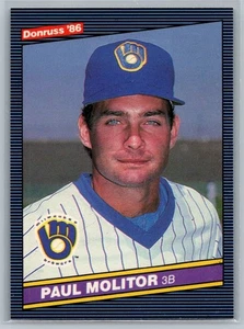 1986 Donruss Paul Molitor #124 - Picture 1 of 2