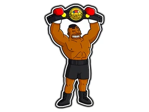 Boxing Drederick Tatum Springfield Sticker Waterproof Vinyl Decal Die-Cut - Picture 1 of 1