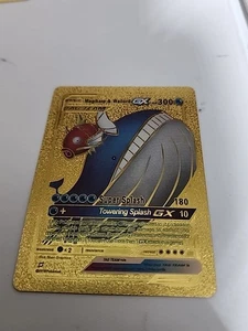 Pokemon Card Gold Magikarp & Wailord GX 2019 HP 300  - Imagen 1 de 3