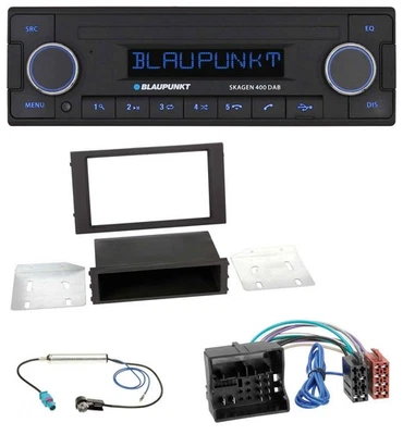 Blaupunkt DAB USB Bluetooth MP3 Autoradio für Seat Leon (2012-2020) - schwarz - Bild 1 von 4