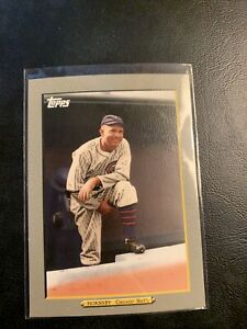 #TR 133 Rogers Hornsby Chicago cubs 2009 turkey RED￼  Topps Cb32
