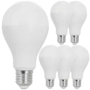 6Pack A21 LED Light Bulbs, 4000K, 18W (150W), Dimmable, 2600LM, 120V, E26 - Picture 1 of 1