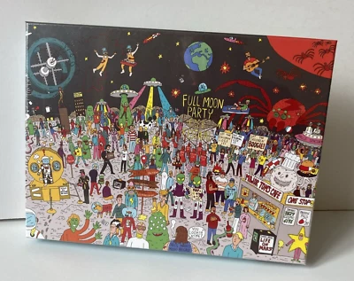 Where's Bowie Jigsaw Puzzle Find David Bowie Outer Space 500 Piece New Sealed - Image 1 of 4