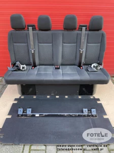 Ford Transit MK8 4er Sitzbank Bank Fahrgasrraum Sitz | quadruple Seat Bench - Bild 1 von 1