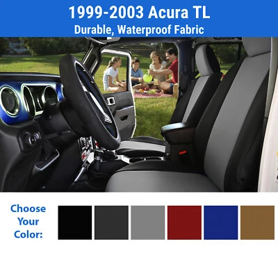 Genuine Neoprene Seat Covers for 1999-2003 Acura TL - Image 1 of 4