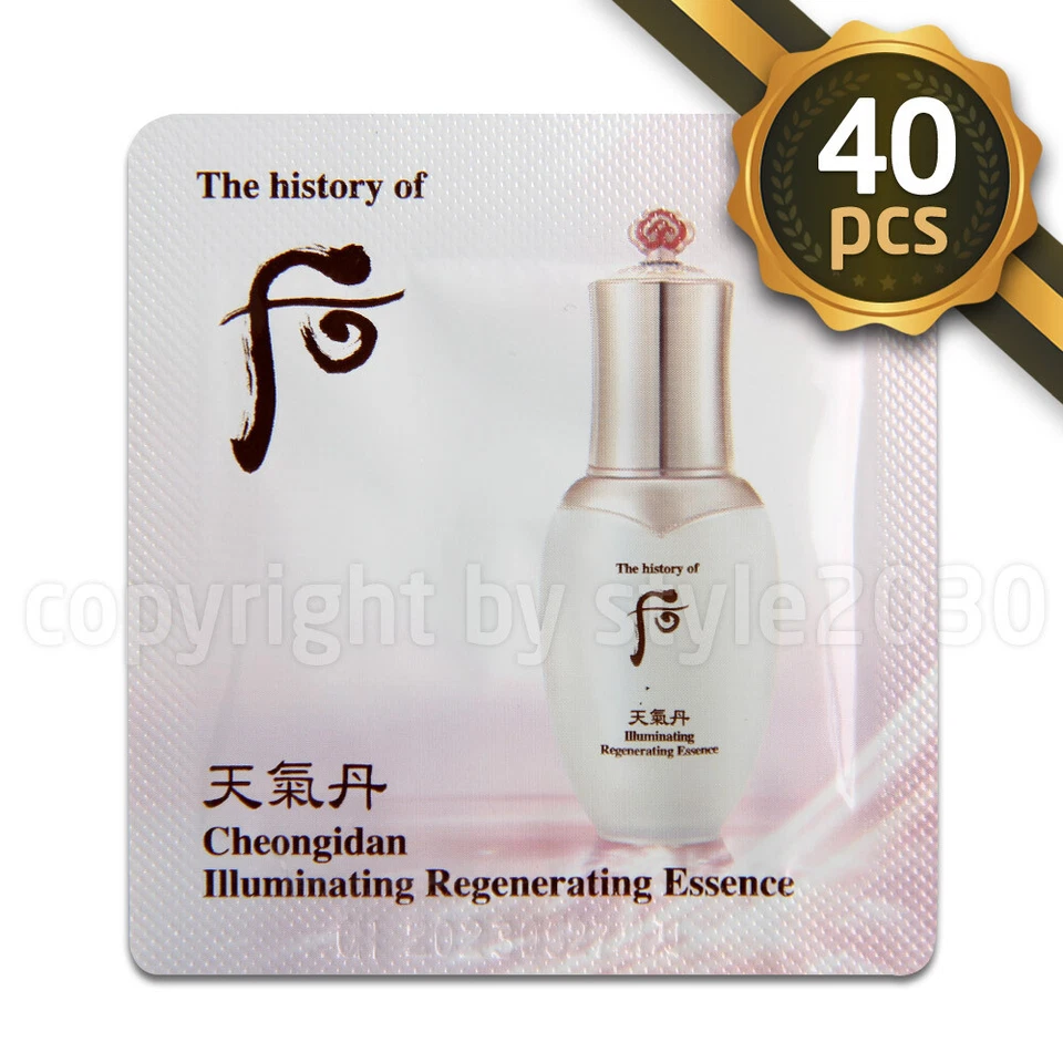 DIE GESCHICHTE VON WHOO The history of Whoo Illuminating Regenerating Essence 1ml x 40pcs (40ml)