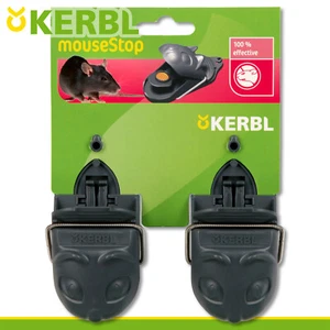 Kerbl 2 Stück Mausefalle mouseStop Keller Garage Bekämpfung Schlag Schuppen - Bild 1 von 3