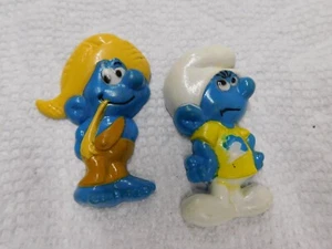 Imanes de refrigerador S1 coleccionables 1987 Pitufo - Imagen 1 de 3