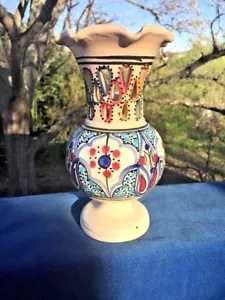 Jarrón Lágrimo Pedro Alba 8/5 de Colección Cerámica Arco Iris TALAVERA MÉXICO ❤️ - Imagen 1 de 9