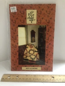 Pieces From My Heart #337 Illusions  Pattern 73" x 73" Sandy Gervais, 2006 - Picture 1 of 3