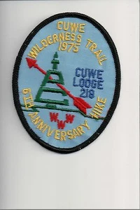 Patch Lodge 218 Cuwe EX1975-4 6° anniversario escursione OA - Foto 1 di 1