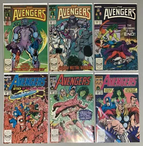 ┥Lote clave MCU Avengers #288 289 296 305 306 308 (1988) en muy buen estado (8.0) - Imagen 1 de 5