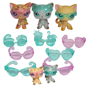 💞Littlest Pet Shop LPS clothes accessories 2PC RANDOM glasses/Pets NOT INCLUDED