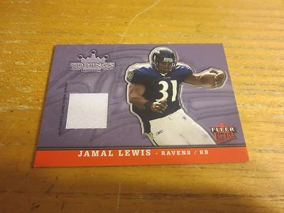 Jamal Lewis 2005 Ultra TD Kings Jerseys Red #JL Relic Card NFL Baltimore Ravens - Image 1 of 2