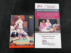 Cal Ripken Hand Signed Autographed 1994 Classic Baseball Card JSA COA AA 111723