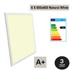6 x 40W LED Panel Light Recessed Celing (Natural White 4500 K) 600 x 600 x 10mm
