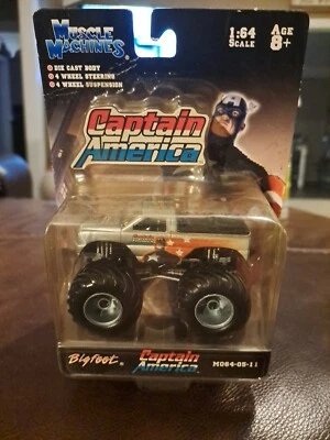 Muscle Machines Bigfoot Captain America M064-05-11 - Image 1 of 4